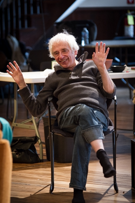 Director and ensemble member Austin Pendleton