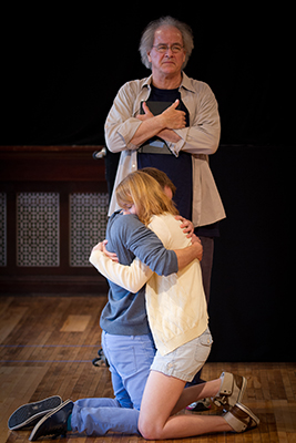 Patrick Andrews, ensemble member Francis Guinan and Rae Gray