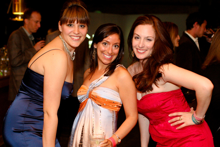 Lydia Glowaty, Dianna DiIorio and Auxiliary Council Vice President Lauren Dettloff 