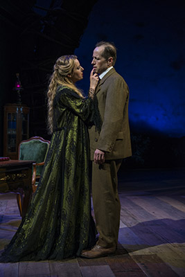 Ensemble members Kate Arrington and Tim Hopper