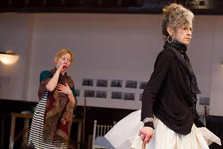 Ensemble member Mariann Mayberry and ensemble member Martha Lavey