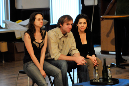 Hillary Clemens, Cliff Chamberlain and Sadieh Rifai